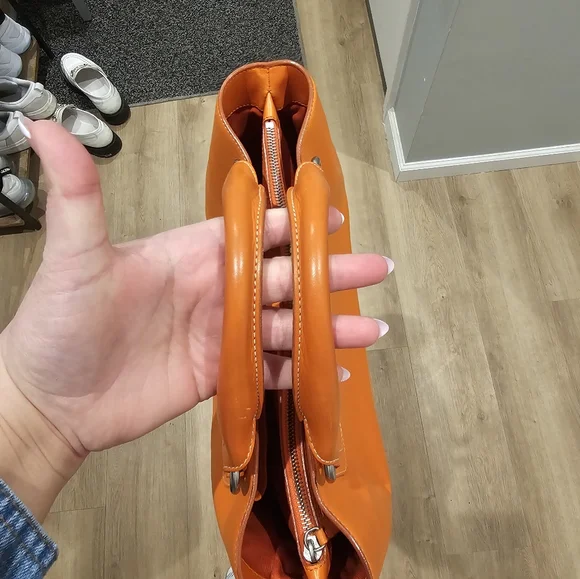 Celine cute orange small boston bag - Picture 6 of 12